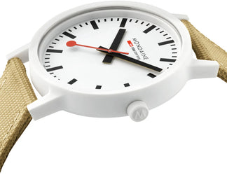 Mondaine Watch Essence White Unisex D