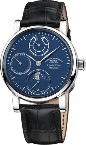 Muhle Glashutte Watch Robert Muhle Moonphase Platinum Limited Edition M1-11-52-LB.