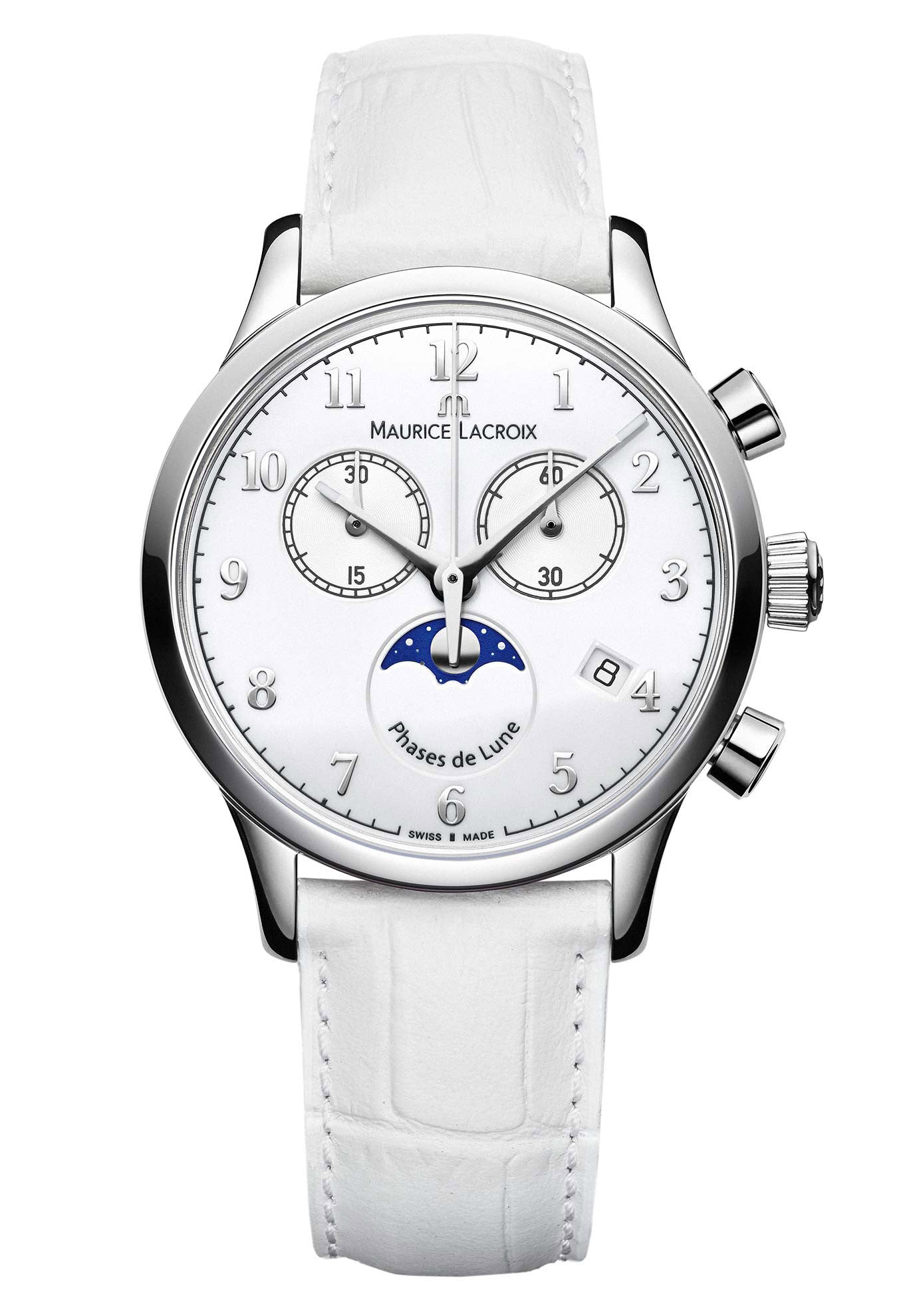 Maurice Lacroix Watch Les Classiques Chronograph Phases De Lune