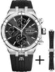 Maurice Lacroix Watch Aikon Automatic Chronograph 44mm Strap Set AI6038-SS00B-330-2