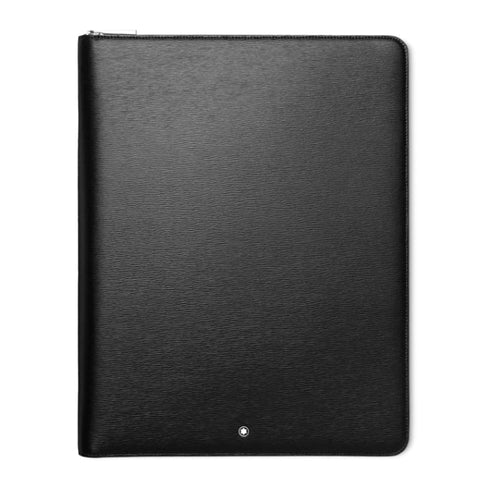 Montblanc Meisterstuck 4810 Notepad Holder Black Leather 129227.