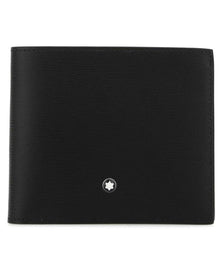 Montblanc Card Holder Meisterstuck 4810 Black Leather Wallet 8cc, 129244