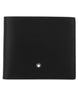 Montblanc Card Holder Meisterstuck 4810 Black Leather Wallet 8cc, 129244