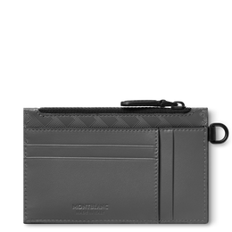 Montblanc Extreme 3.0 Card Holder 8cc with Zipped Pocket Grey 130257_3