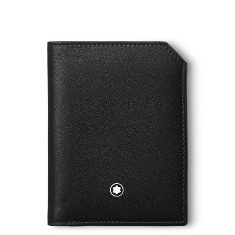 Montblanc Meisterstuck Selection Soft Mini Wallet 4cc Black, 130050