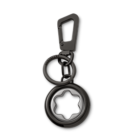 Montblanc Meisterstuck Spinning Emblem Key Fob Black 131106