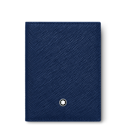 Montblanc Sartorial Card Holder 4cc Blue 130813