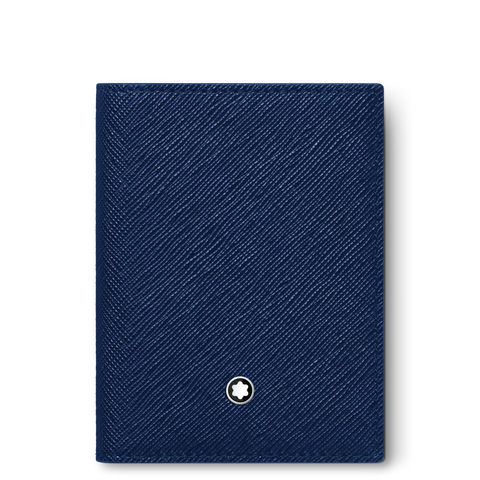 Montblanc Sartorial Card Holder 4cc Blue 130813