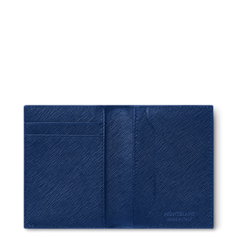 Montblanc Sartorial Card Holder 4cc Blue 130813_2