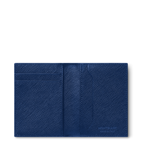 Montblanc Sartorial Card Holder 4cc Blue 130813_2