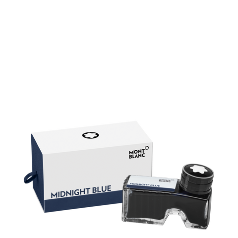 Montblanc Writing Accessories Refills Ink Bottle Midnight Blue 128186.