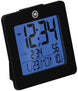 Marathon Clock Digital Desktop Day Date Temperature Alarm & Backlight Black CL030050-BK-00-NA]