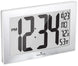 Marathon Clock Atomic Self Setting Self Adjusting Wall With Stand & 8 timezones White CL030068-WH-SS-EU1