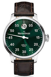 MeisterSinger Watch Salthora Meta SAM909 Croco Print Brown