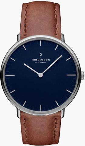 Nordgreen Watch Native NR40SILEBRNA