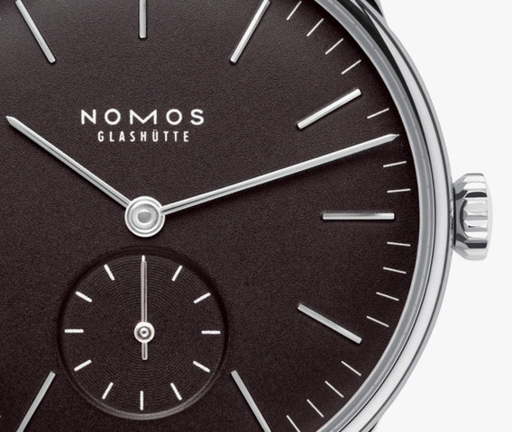 Nomos Glashutte Orion Anthracite Sapphire Crystal