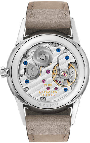 Nomos Glashutte Orion 33 Champagne Sapphire Crystal