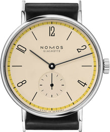 Nomos Glashutte Watch Tangente Bauhaus Yellow Limited Edition 101.S15