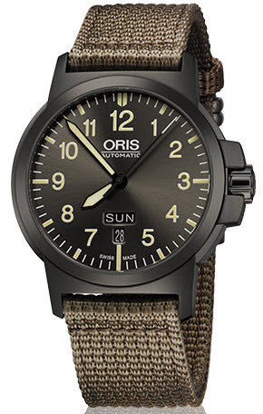 Oris Watch BC3 Day Date Textile 01 735 7641 4263-07 5 22 22G