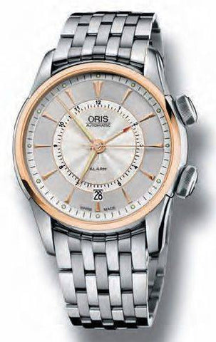 Oris Watch Artelier Alarm 18K Bracelet 01 908 7607 6351-07 8 22 73