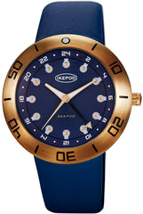 Ikepod Seapod GMT Bronze Evan Blue Limited Edition
