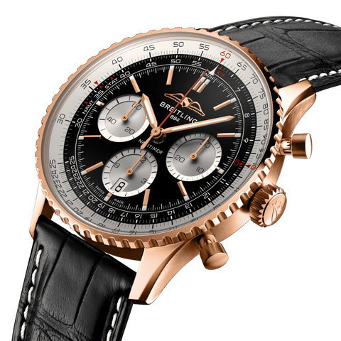 Breitling Navitimer B01 Chronograph 43 18K Red Gold