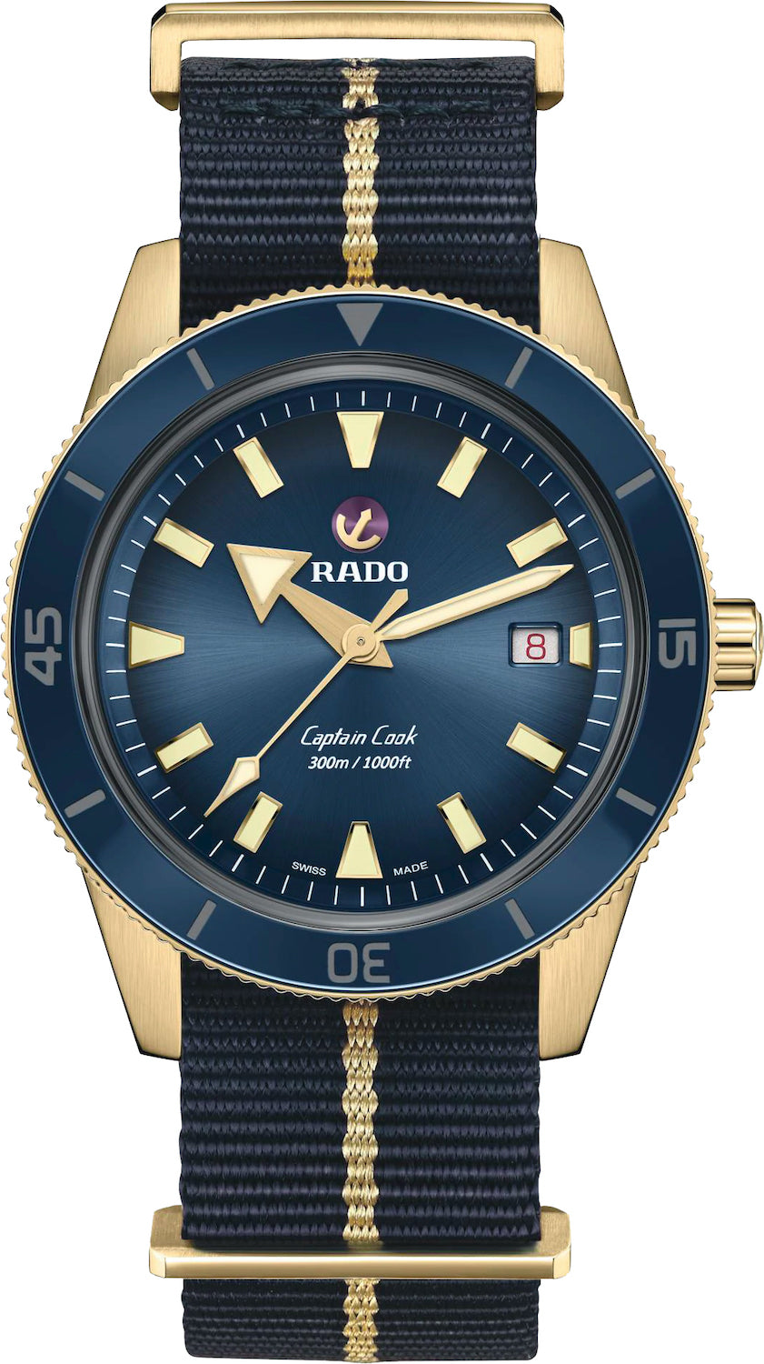 Captain cook 2024 rado watch