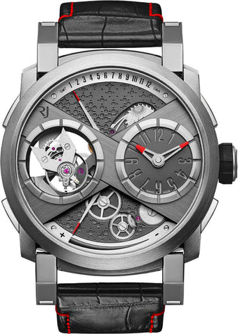 RJ Watches Moon Orbiter Tourbillon GMT Steel Limited Edition RJ.M.TO.MO.011.01