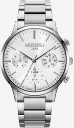 Roamer Watch R-Line Multifunction Silver 718982 41 15 70