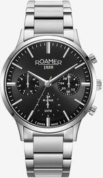 Roamer Watch R-Line Multifunction Black 718982 41 55 70