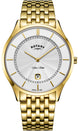 Rotary Watch Ultra Slim Gold GB08413/02