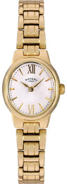 Rotary Watch Ladies Gold Plated Bracelet LB02748/01