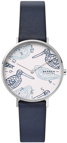 Skagen Watch Aaren Birds Blue Unisex SKW2782