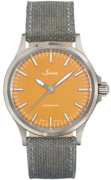 Sinn Watch 556 Citrine Yellow Limited Edition 556.0114 Canvas Leather Grey