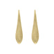 Sterling SilverGold Plated Monika Curved Tusk Stud Earrings D E1189.