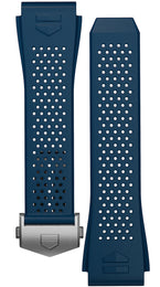 TAG Heuer Strap Connected 45 Rubber Blue