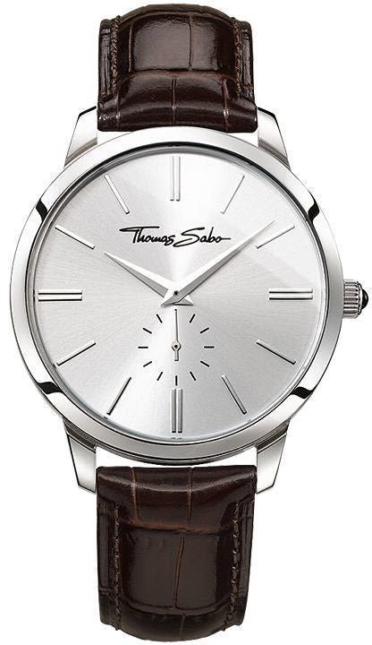 Thomas Sabo Unisex Watch Men Women Red/silver Steel Leather Band Air-wa0122  for sale online | eBay