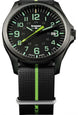 Traser H3 Watch Officer Pro Gun Metal Black Lime Nato