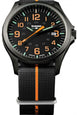 Traser H3 Watch Officer Pro Gun Metal Black Orange Nato