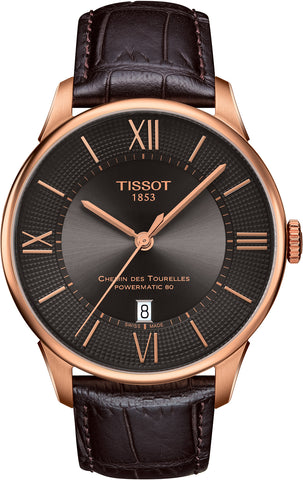 Tissot Watch Chemin des Tourelles Mens T0994073644800