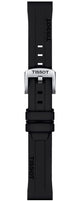 Tissot Strap Silicone Black 18mm