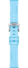 Tissot Strap Silicone Blue 18mm