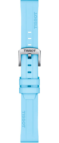 Tissot Strap Silicone Blue 18mm