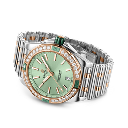 Breitling Super Chronomat Automatic 38 Mint Green Bracelet