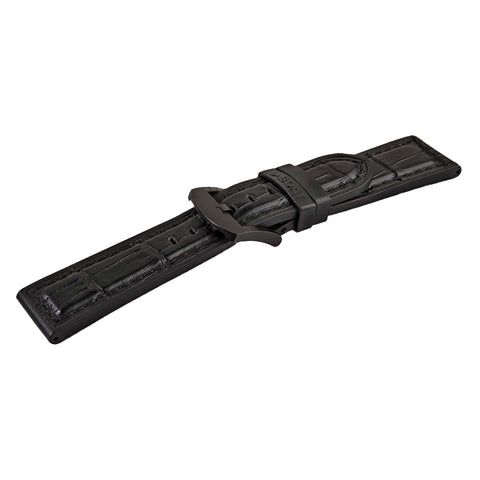 U-Boat Strap 5013 IPB 23/20 Alligator Rubber Black Buckle