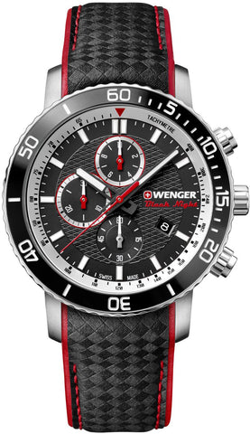 Wenger Watch Roadster Black Night Chrono 01.1843.105