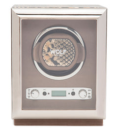 WOLF Watch Winder Exotic Single Tan