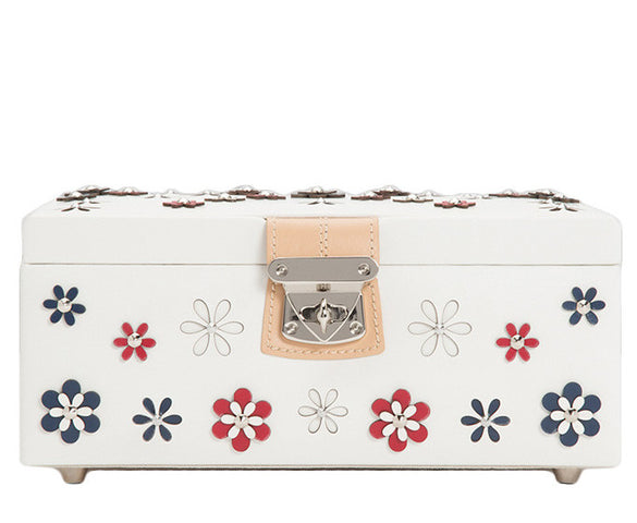 Wolf Blossom Medium Jewellery Box White 467153