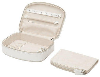 Wolf Jewellery Travel Case Blossom White