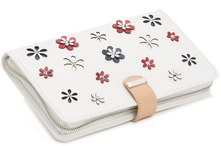 Wolf Jewellery Case Blossom Portfolio White